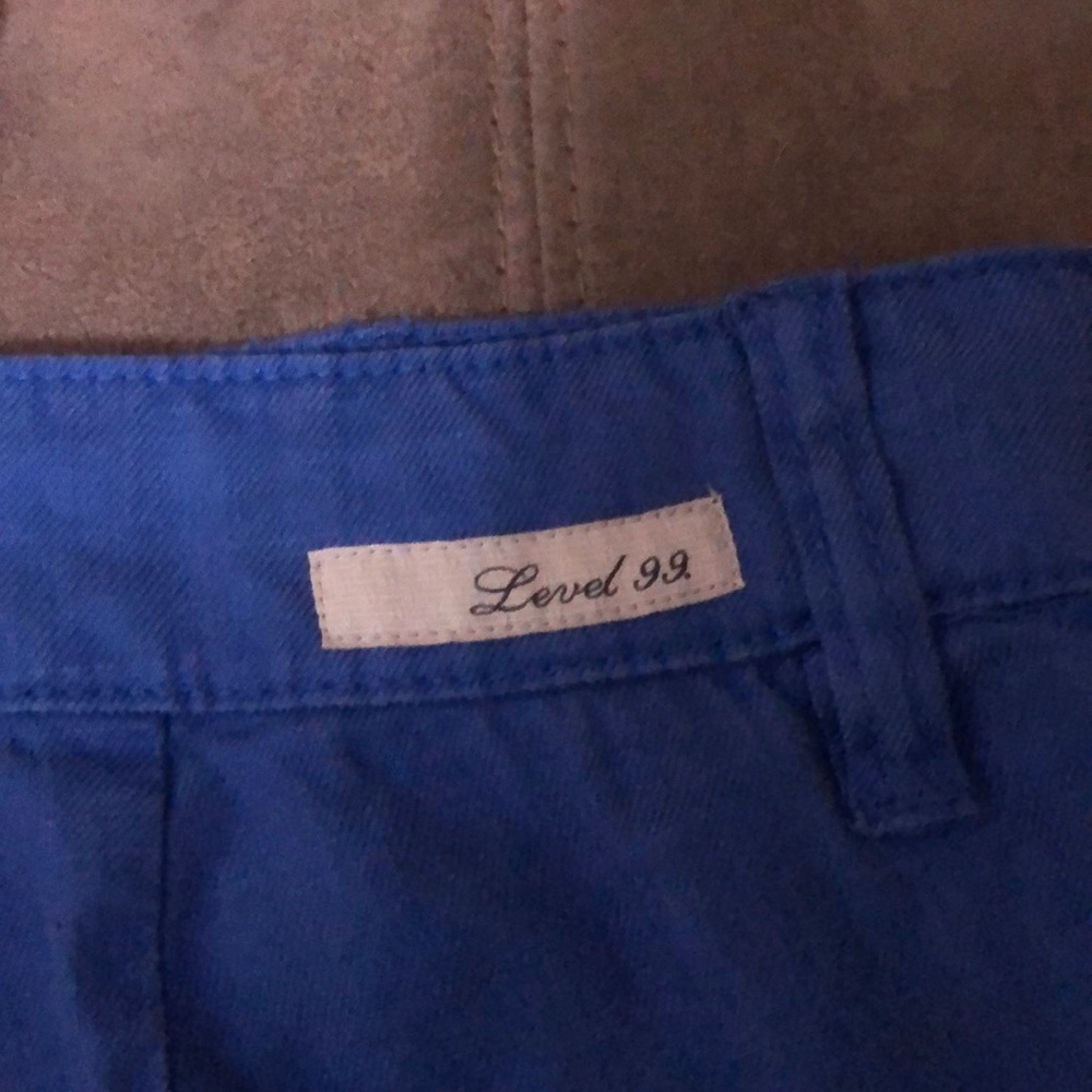 Anthropologie blue shorts - Picture 3 of 3